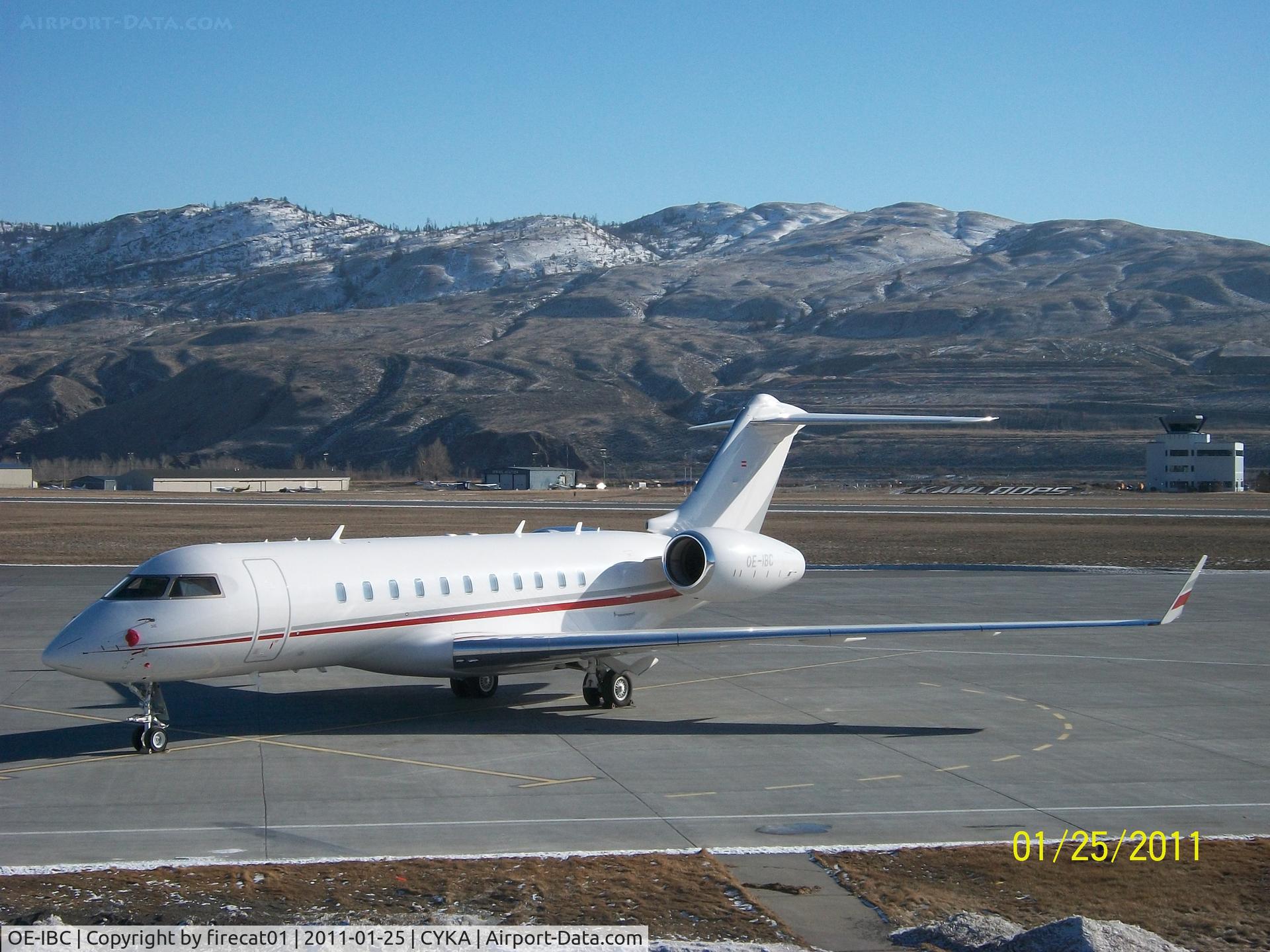 OE-IBC, 2007 Bombardier BD-700-1A11 Global 5000 C/N 9269, All the way from Austria for some world class heli skiing...