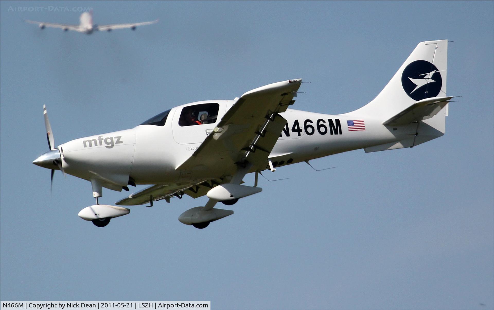 N466M, 2007 Columbia Aircraft Mfg LC-41-550FG Columbia 400 C/N 41780, LSZH/ZRH