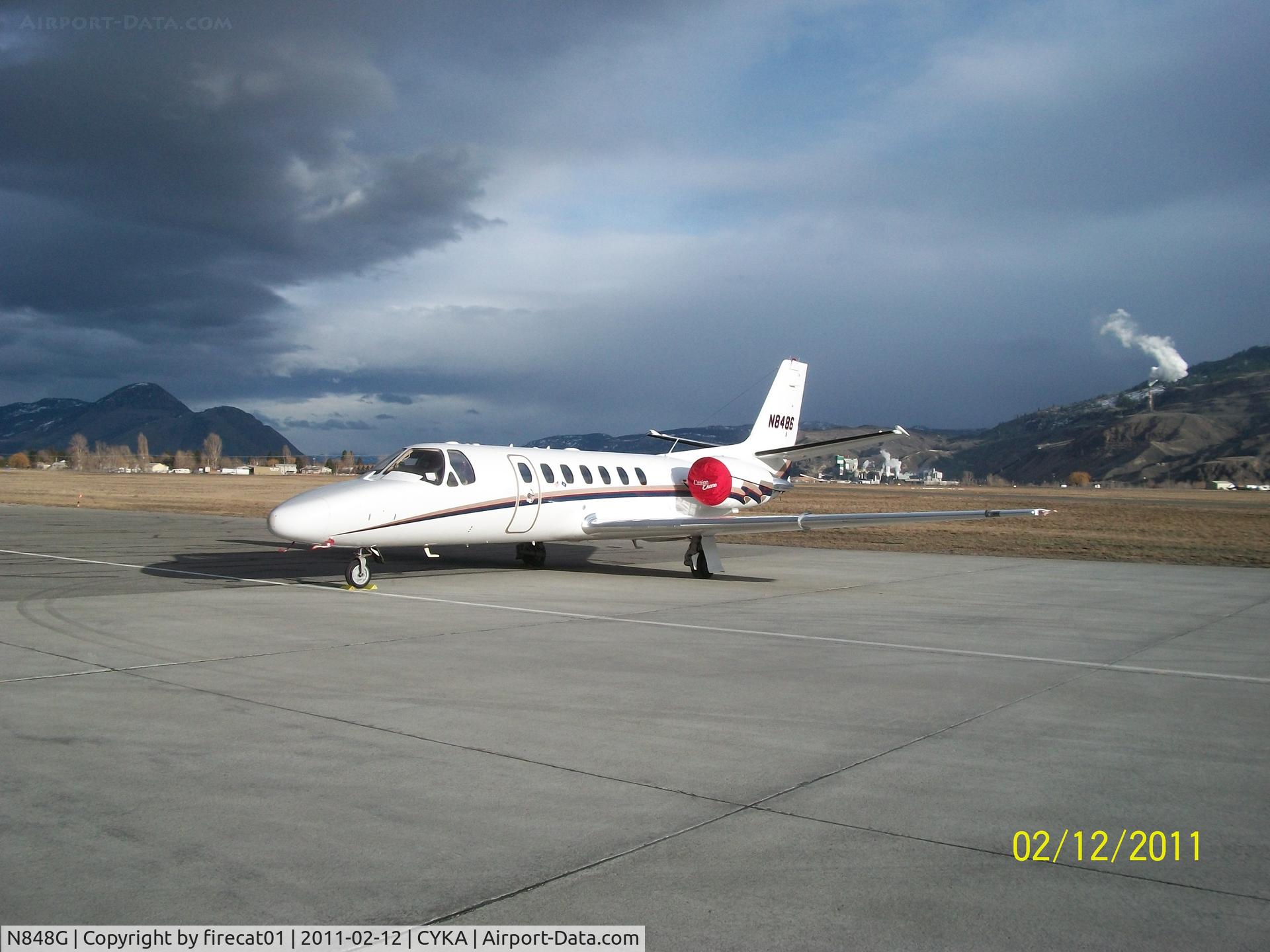 N848G, 1998 Cessna 560 C/N 560-0465, One of several visiting this week