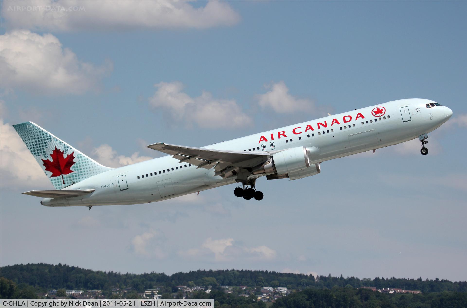 C-GHLA, 1992 Boeing 767-35H C/N 26387, LSZH/ZRH
