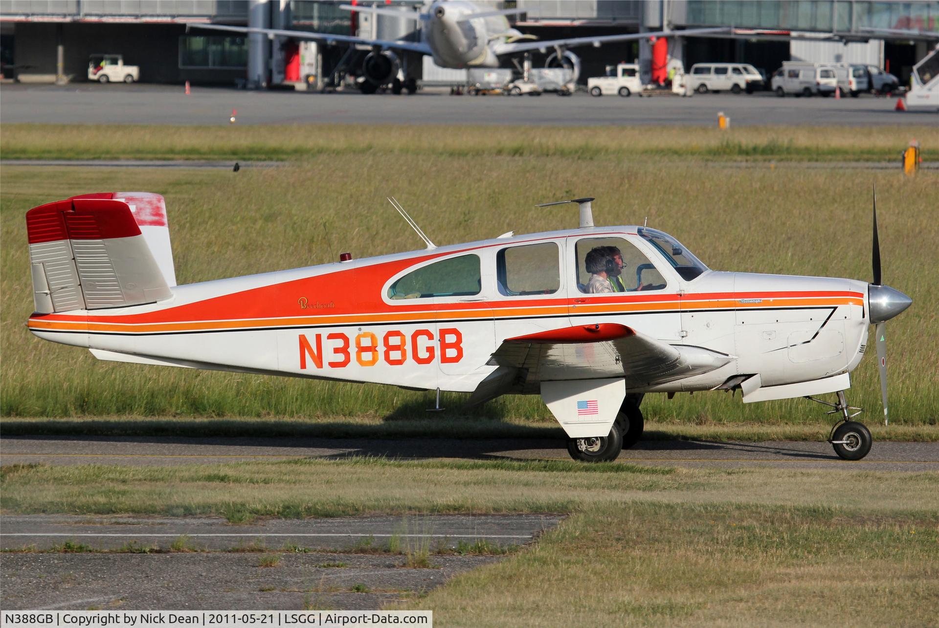 N388GB, 1951 Beechcraft C35 Bonanza C/N D-2761, LSGG/GVA