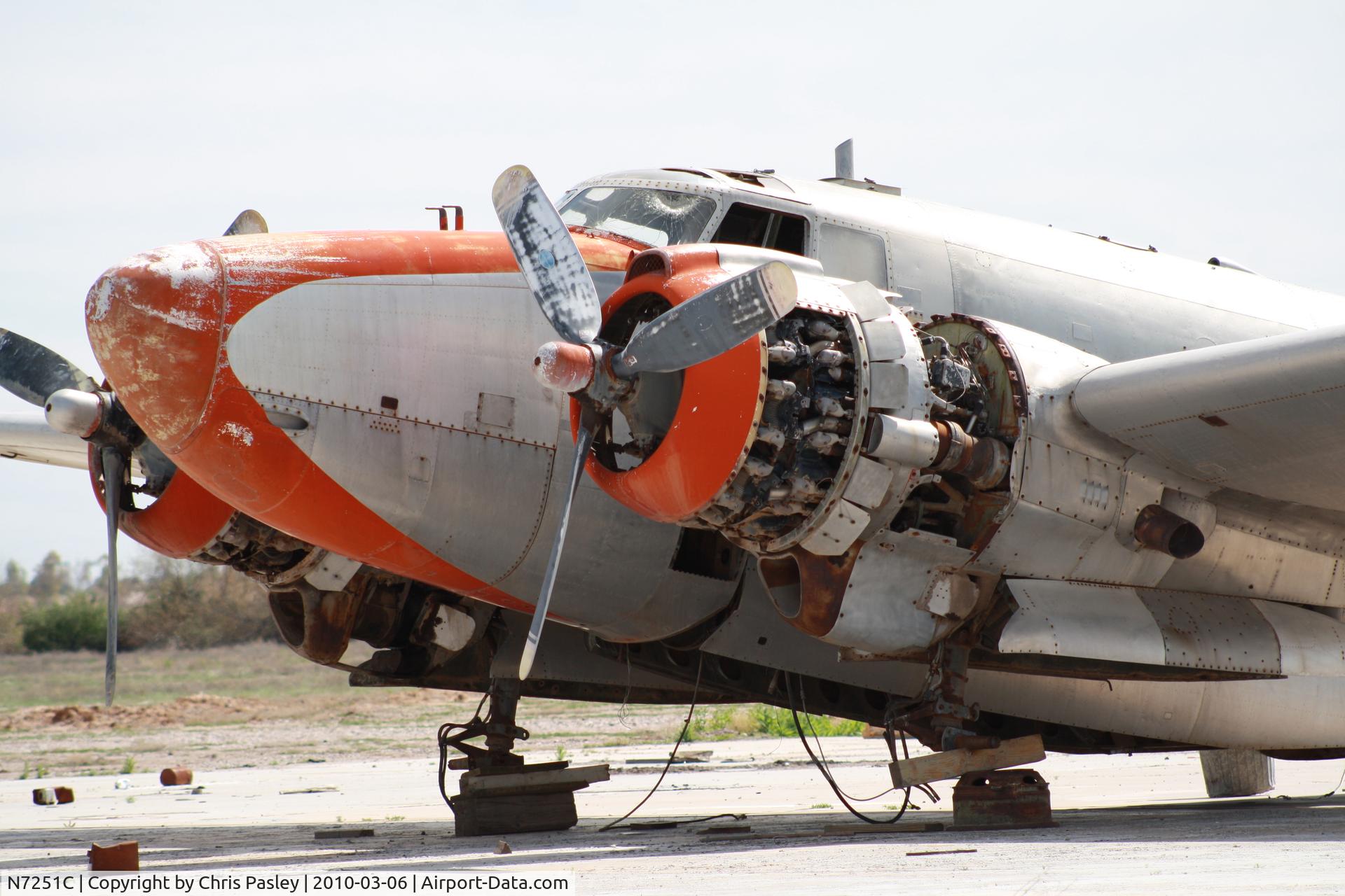 N7251C, 1945 Lockheed PV-2 Harpoon C/N 15-1516, Taken in 2010