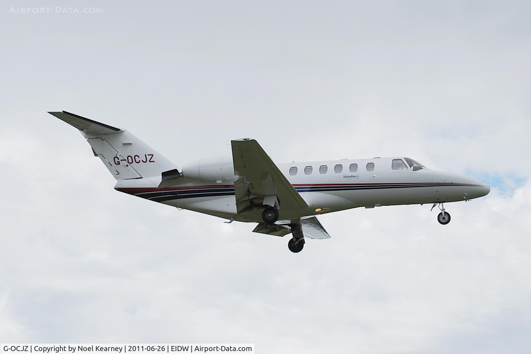 G-OCJZ, 1994 Cessna 525A CitationJet CJ2 C/N 525A-0051, Landing Rwy 16 at EIDW