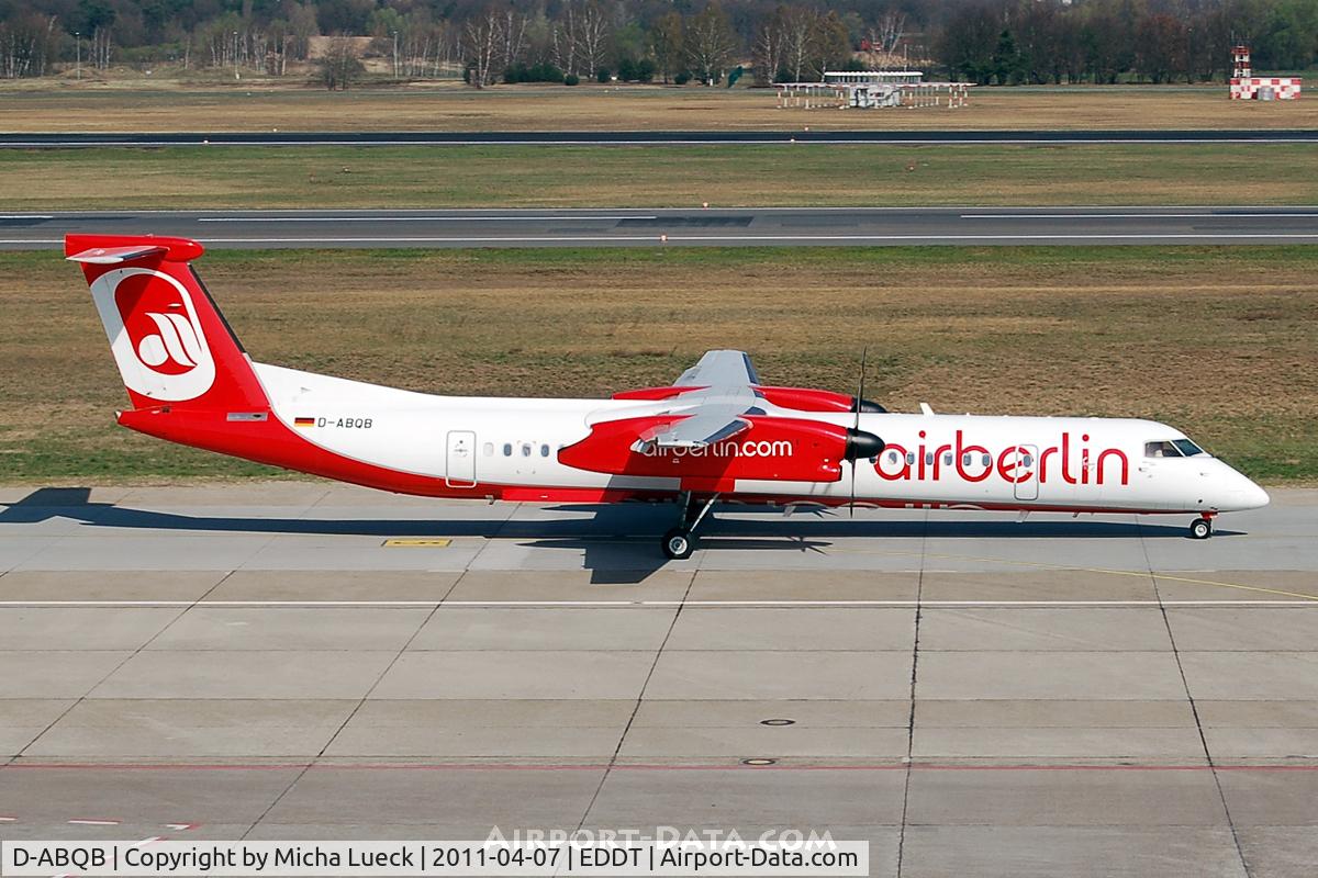 D-ABQB, 2008 De Havilland Canada DHC-8-402Q Dash 8 C/N 4226, At Tegel