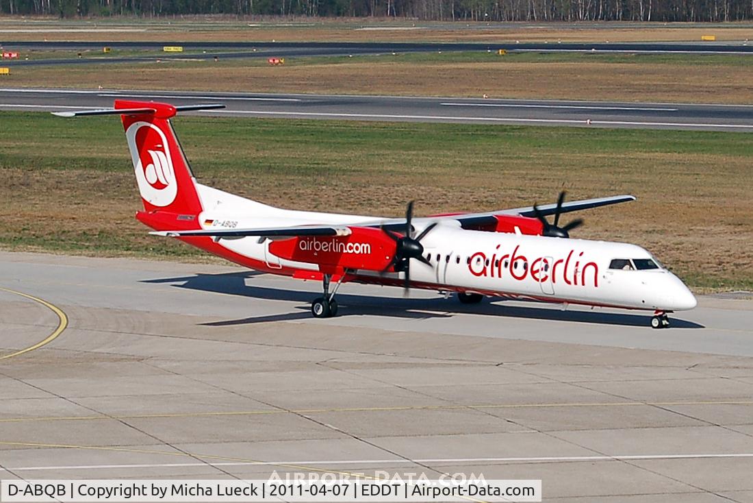 D-ABQB, 2008 De Havilland Canada DHC-8-402Q Dash 8 C/N 4226, At Tegel