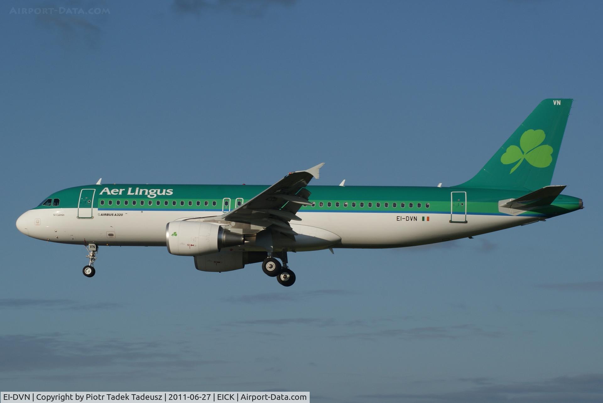 EI-DVN, 2011 Airbus A320-214 C/N 4715, Cork.