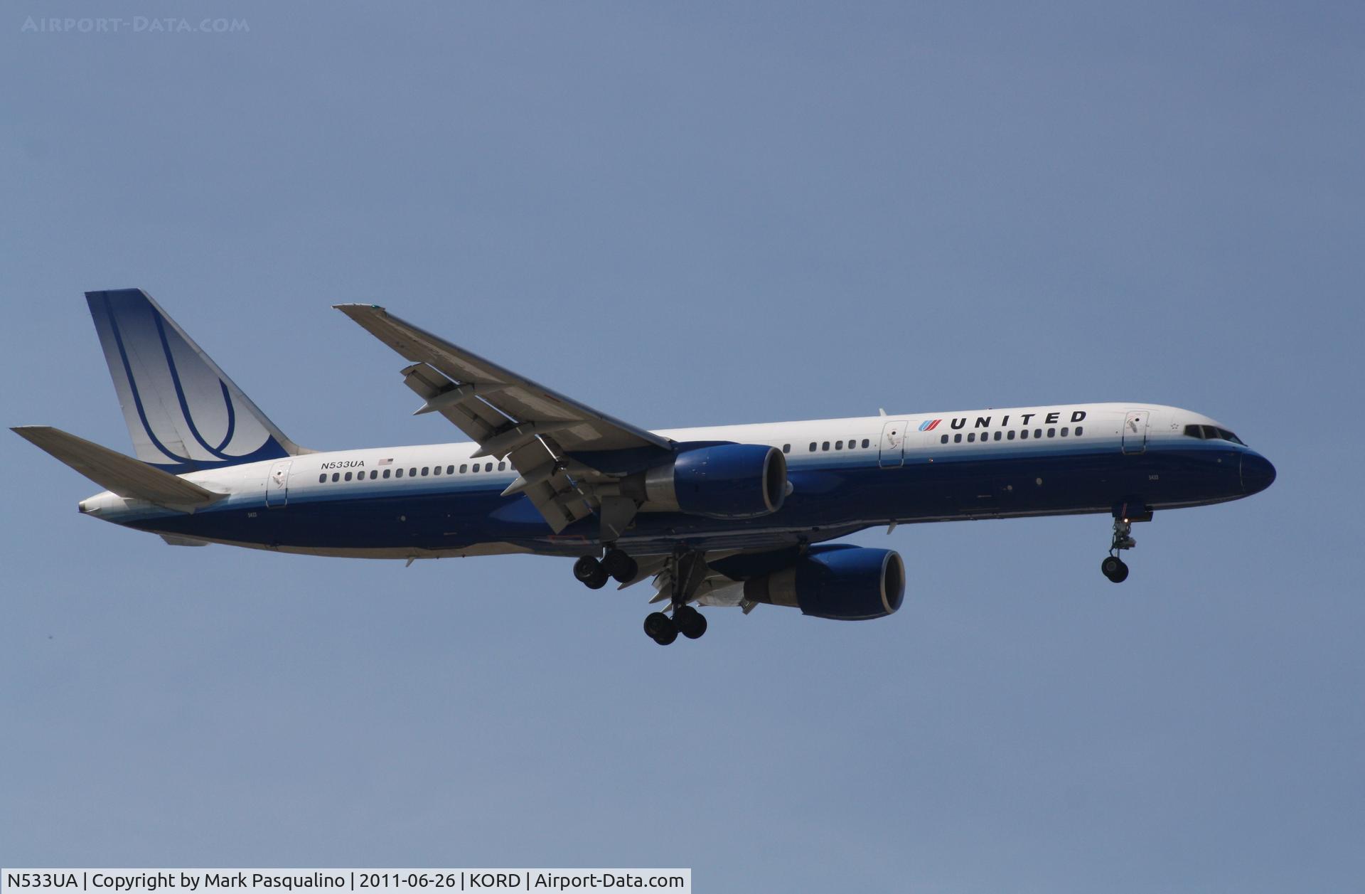 N533UA, 1991 Boeing 757-222 C/N 25073, Boeing 757-200