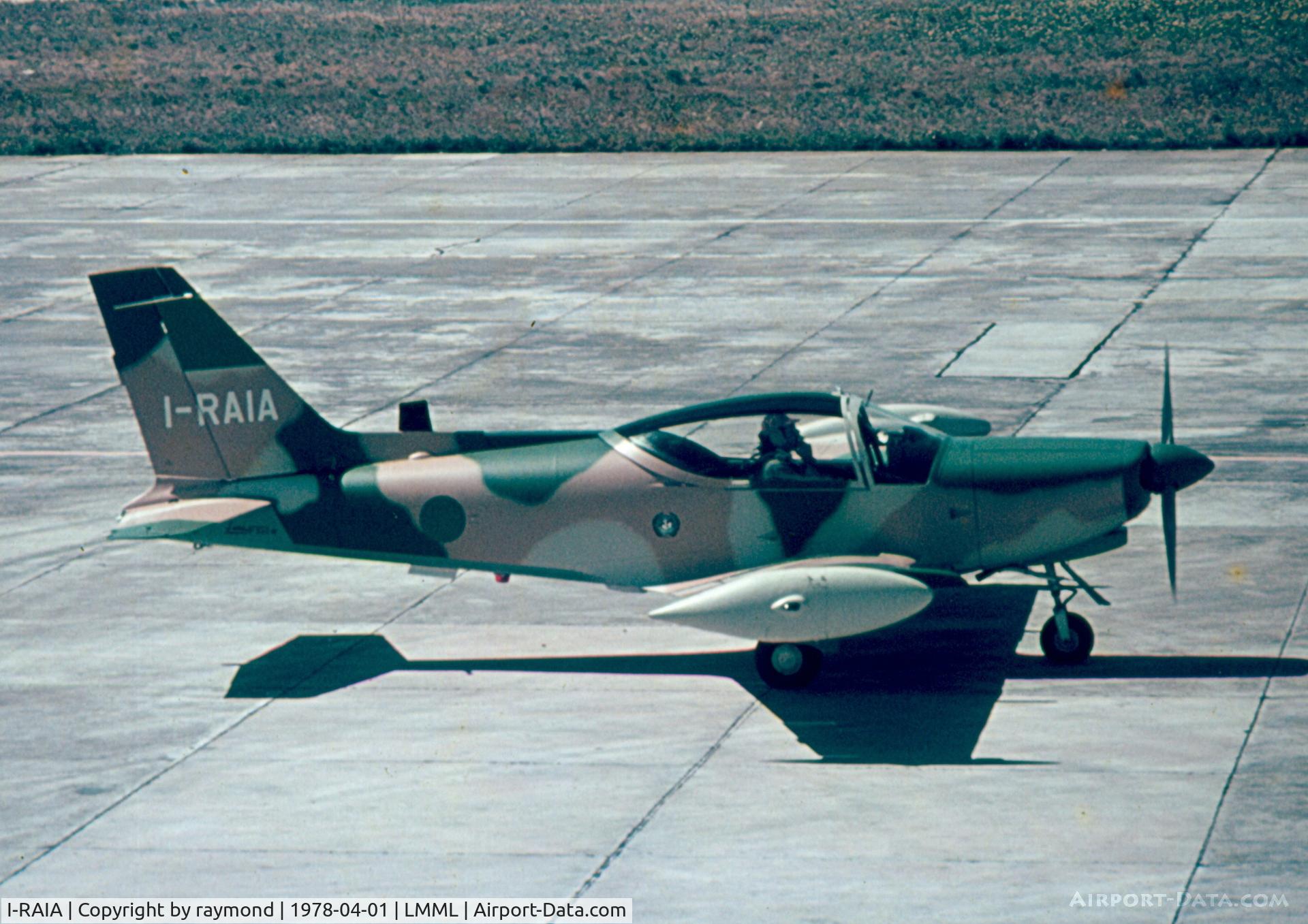 I-RAIA, Savoia-Marchetti SM260 C/N 716/48-001, SM260 I-RAIA Libyan Air Force
