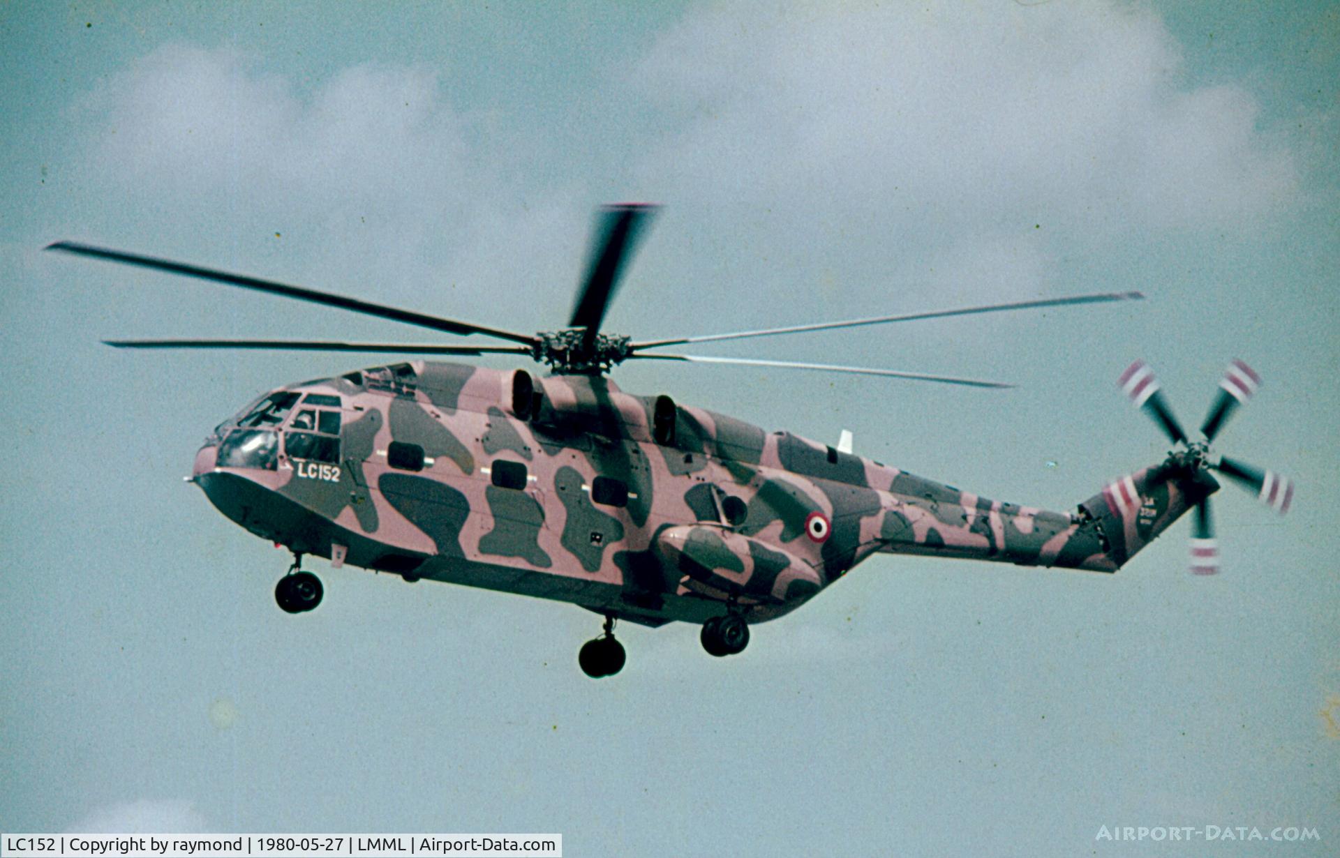 LC152, Sud Aviation SA-321M Super Frelon C/N 152, Super Frelon LC152 Libyan Air Force