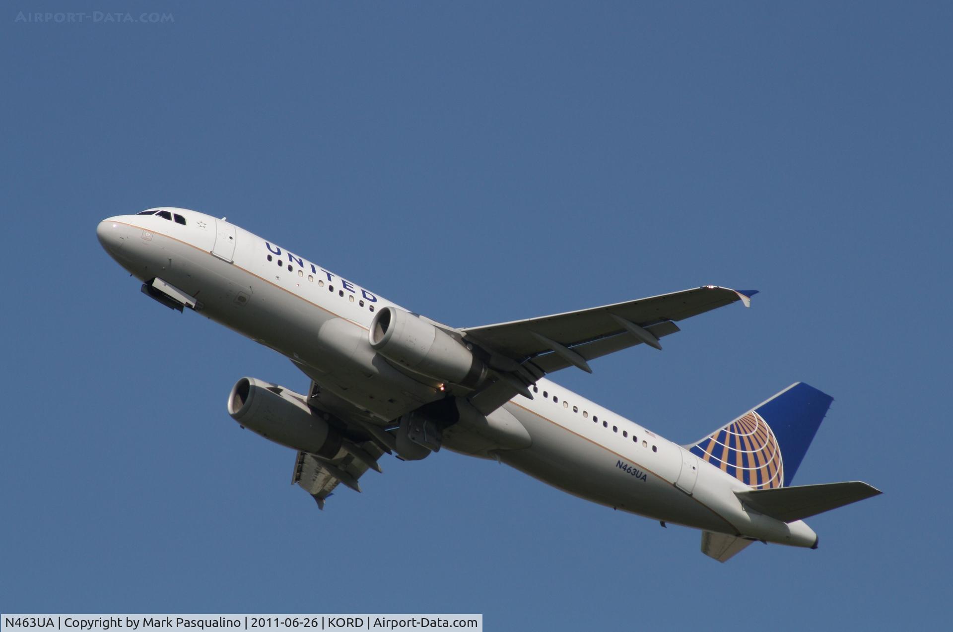 N463UA, 2000 Airbus A320-232 C/N 1282, Airbus A320