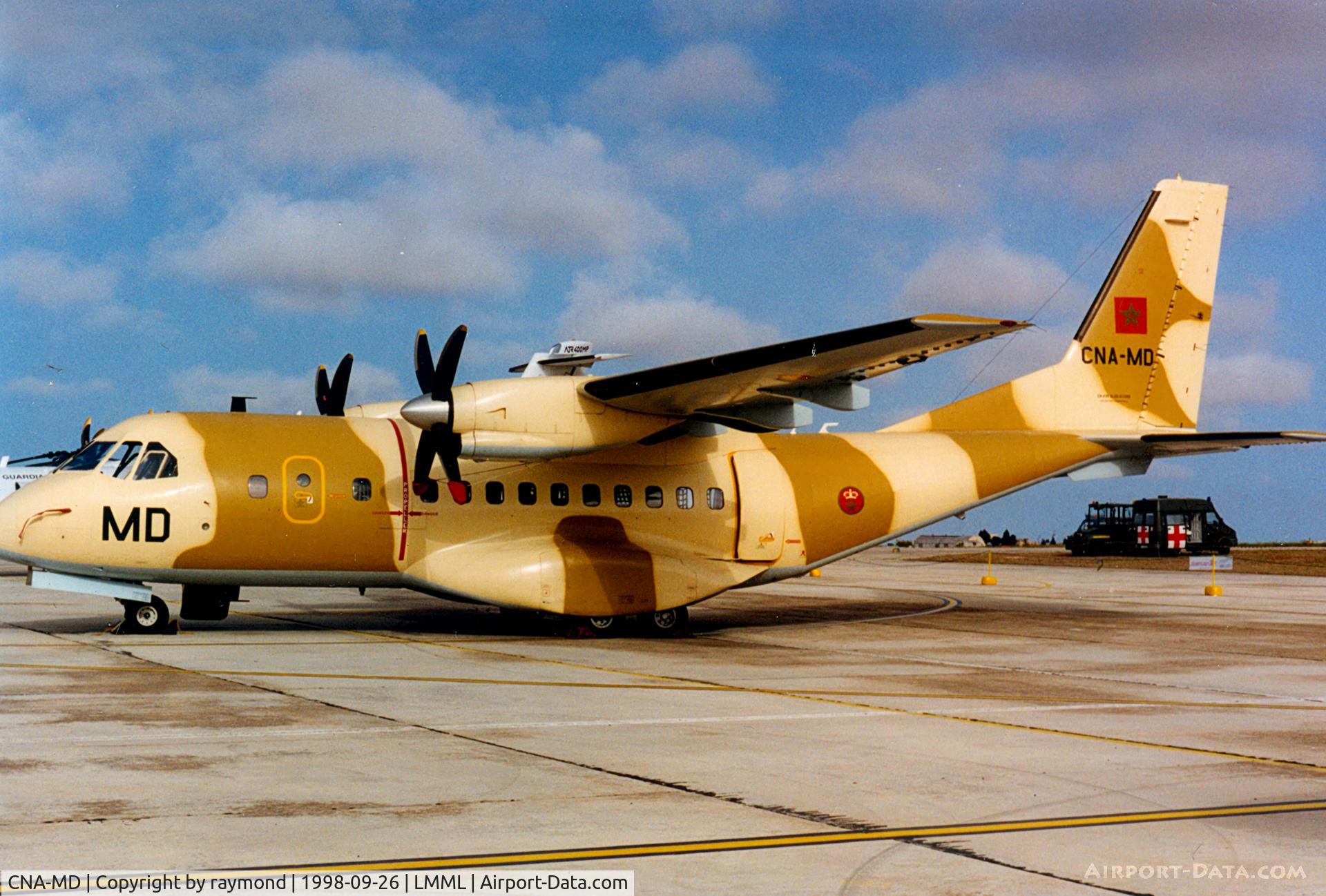 CNA-MD, 1989 Airtech CN-235-100M C/N C026, CN235 CNA-MD Royal Marrocco Air Force