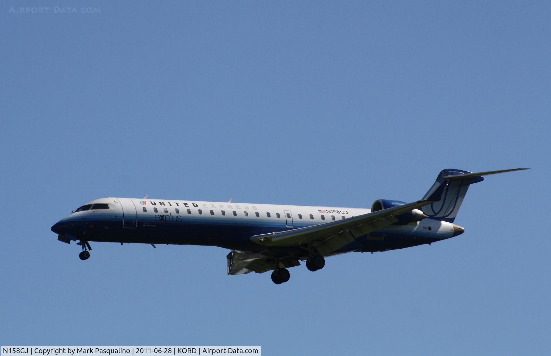 N158GJ, 2005 Bombardier CRJ-702 (CL-600-2C10) Regional Jet C/N 10237, CL-600-2C10
