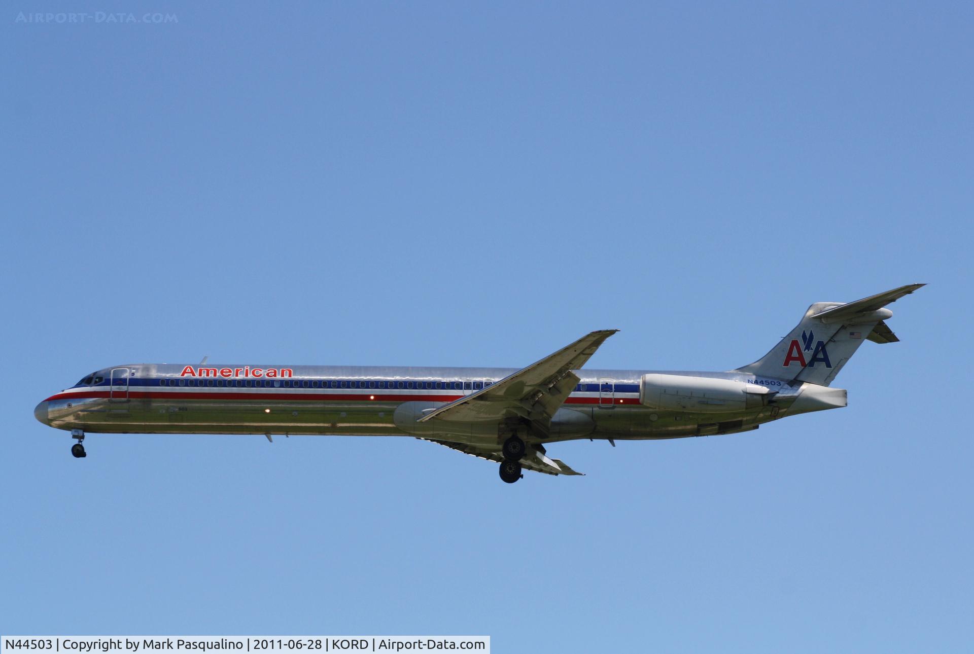 N44503, 1989 McDonnell Douglas MD-82 (DC-9-82) C/N 49797, MD-82