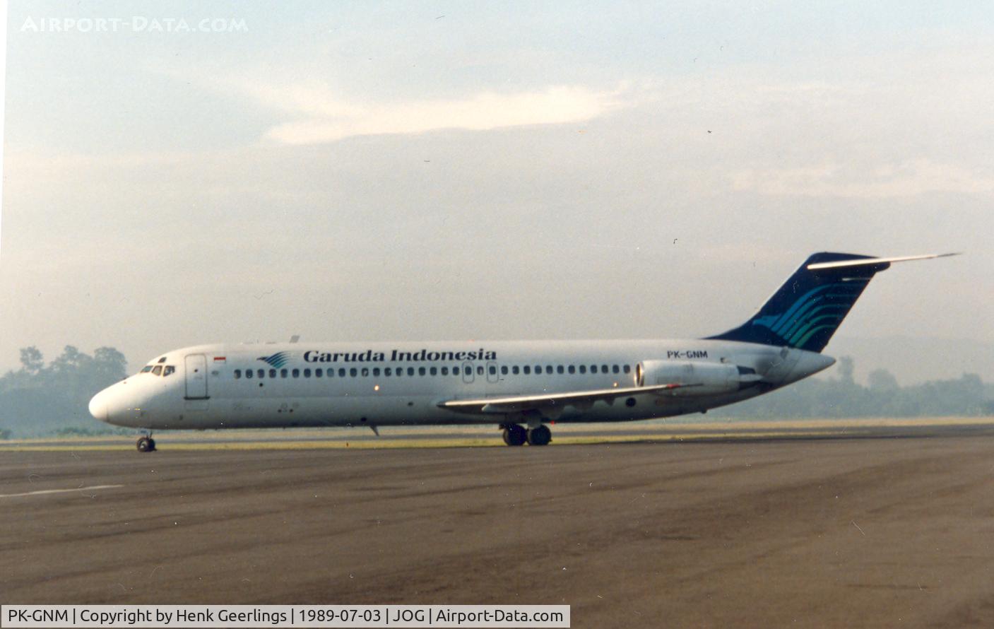 PK-GNM, 1976 McDonnell Douglas DC-9-32 C/N 47701, Garuda