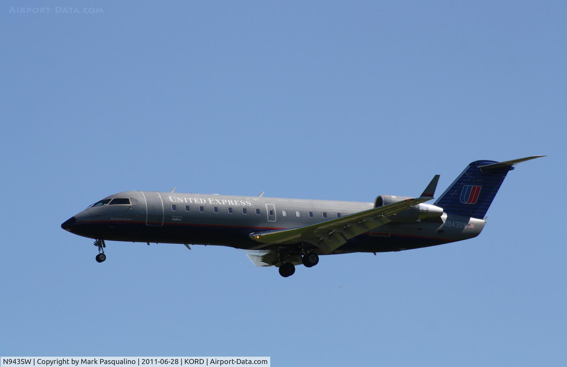N943SW, 2003 Bombardier CRJ-200LR (CL-600-2B19) C/N 7762, CL-600-2B19