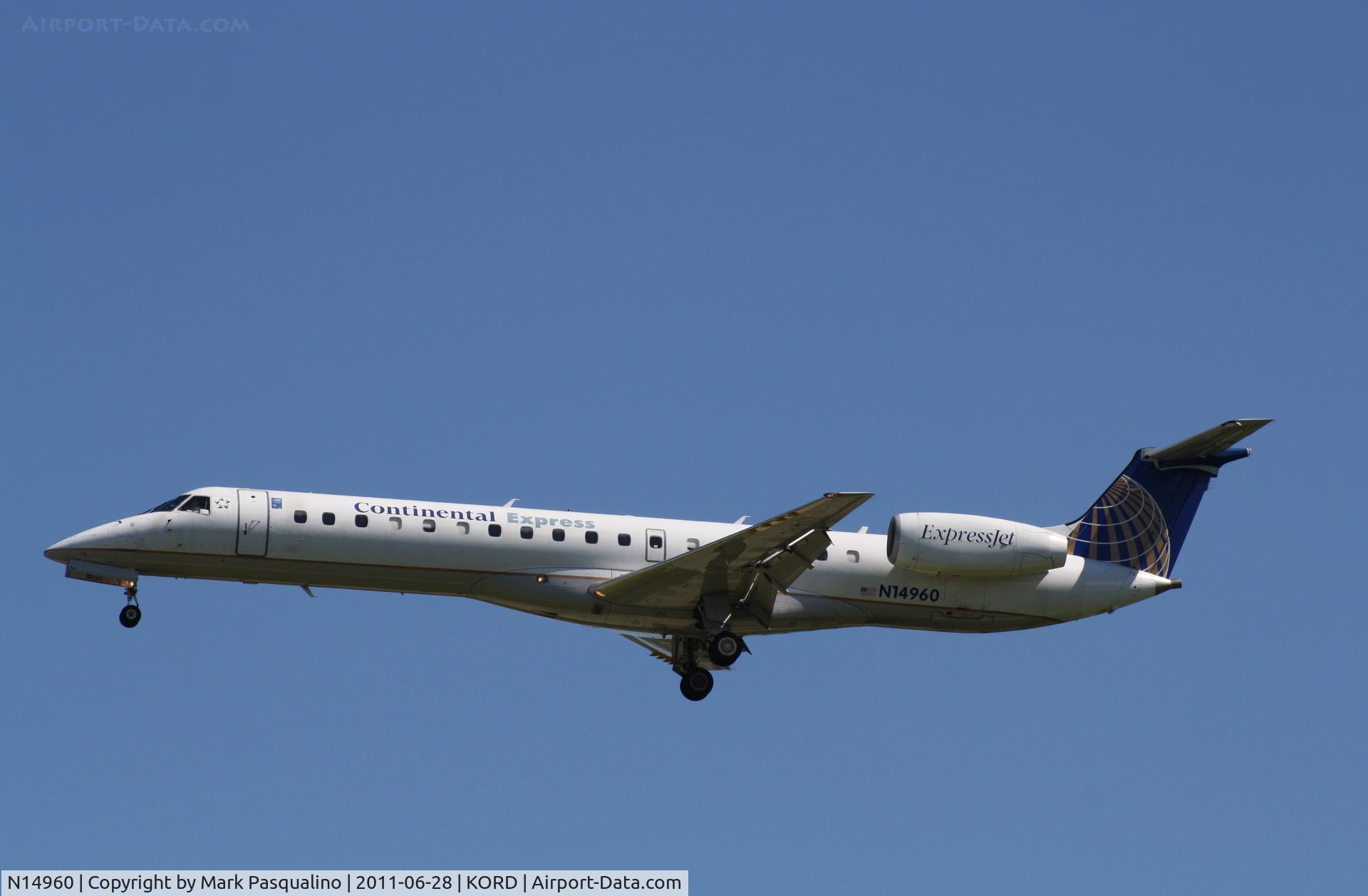 N14960, 1998 Embraer ERJ-145LR (EMB-145LR) C/N 145100, EMB-145LR