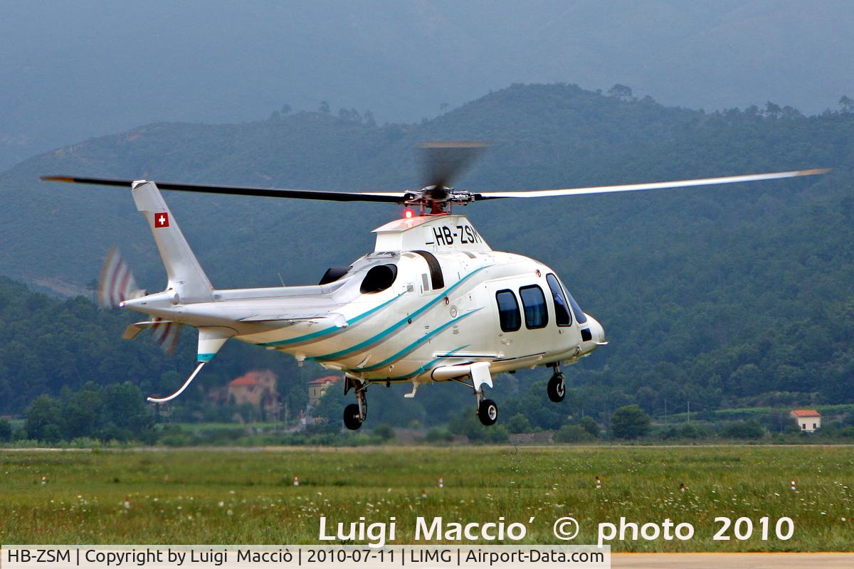 HB-ZSM, 2009 Agusta A-109S Grand C/N 22129, LIMG - Villanova d'Albenga  -  Italy