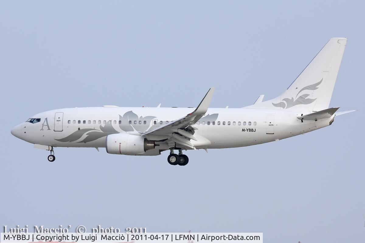 M-YBBJ, 2006 Boeing 737-7HE C/N 36027, Nice Cote d'Azur