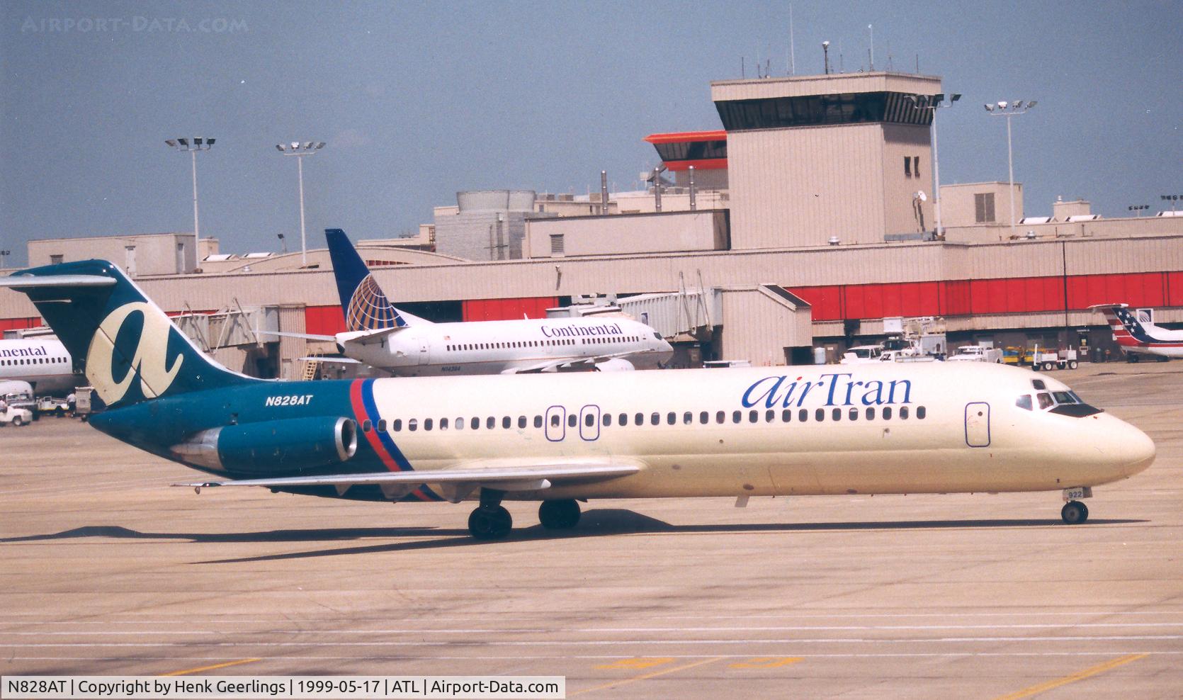 N828AT, 1968 Douglas DC-9-32 C/N 47274, Air Tran