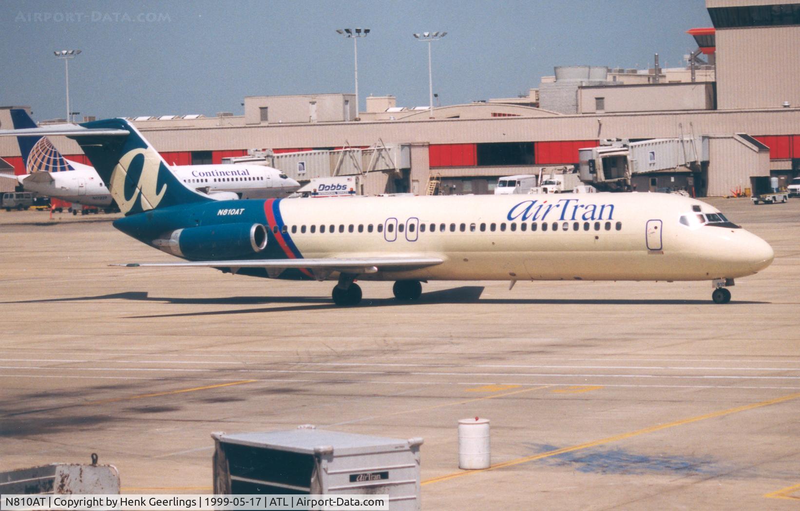 N810AT, 1968 Douglas DC-9-32 C/N 47277, Air Tran