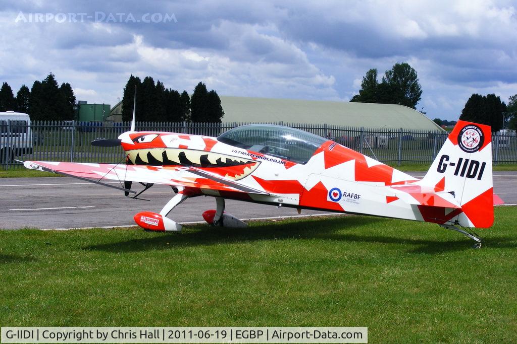 G-IIDI, 1997 Extra EA-300L C/N 047, Power Aerobatics Ltd Extra 300 prior to its display at the Cotswold Airshow