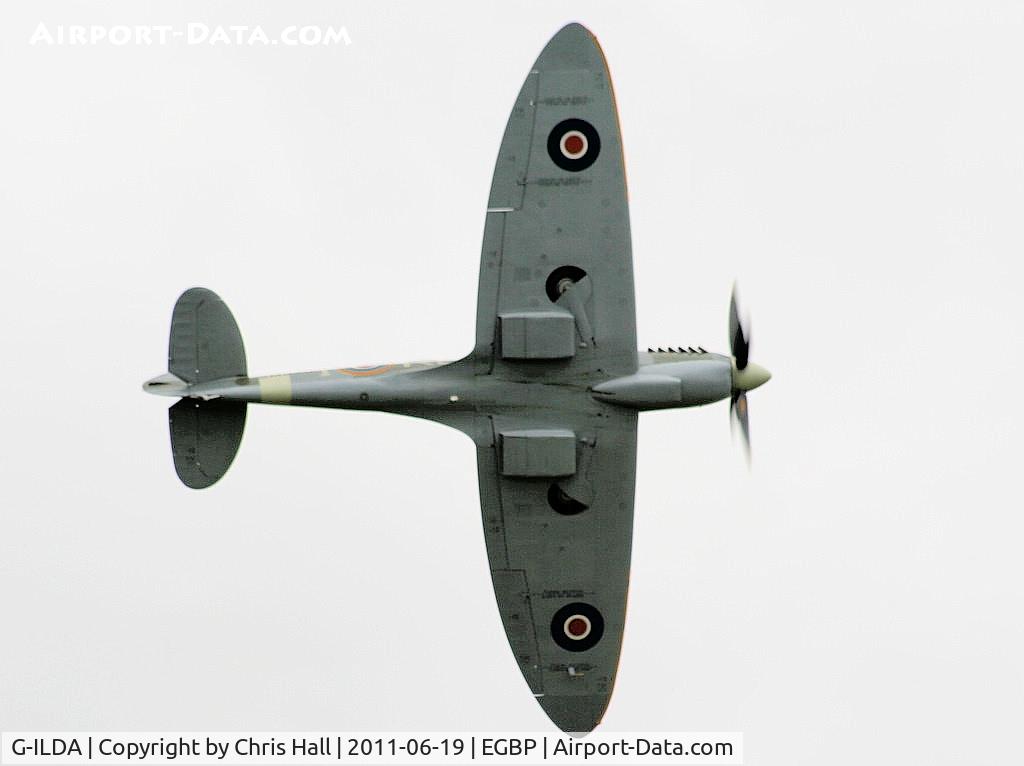 G-ILDA, 1944 Supermarine 509 Spitfire TR.IXc C/N CBAF.10164, displaying at the Cotswold Airshow 2011