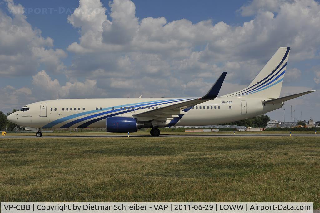 VP-CBB, 2001 Boeing 737-8AW(BBJ2) C/N 32806, Boeing 737-800