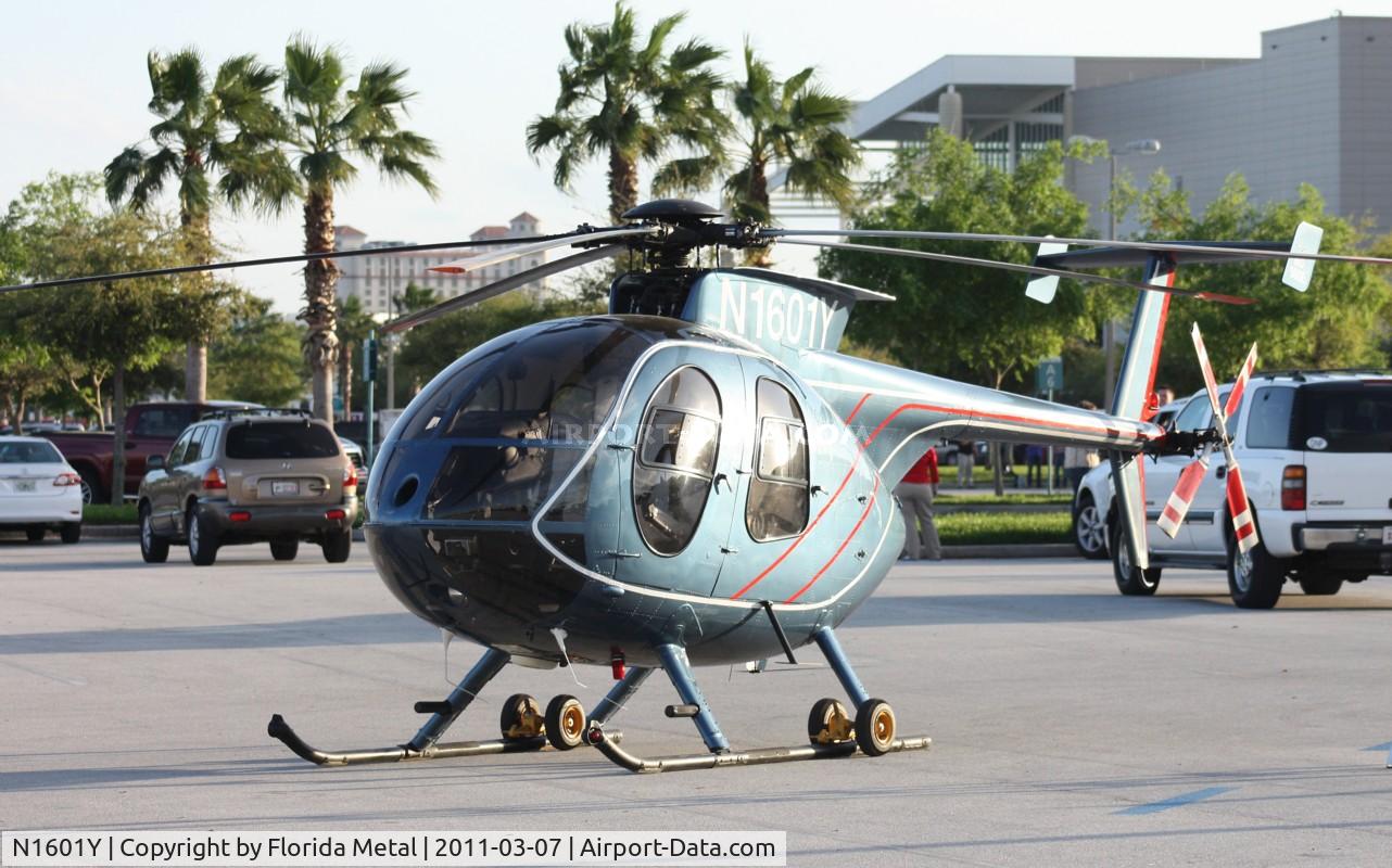 N1601Y, McDonnell Douglas 369E C/N 0216E, Hughes MD 369E will leave by trailer from Heliexpo Orlando