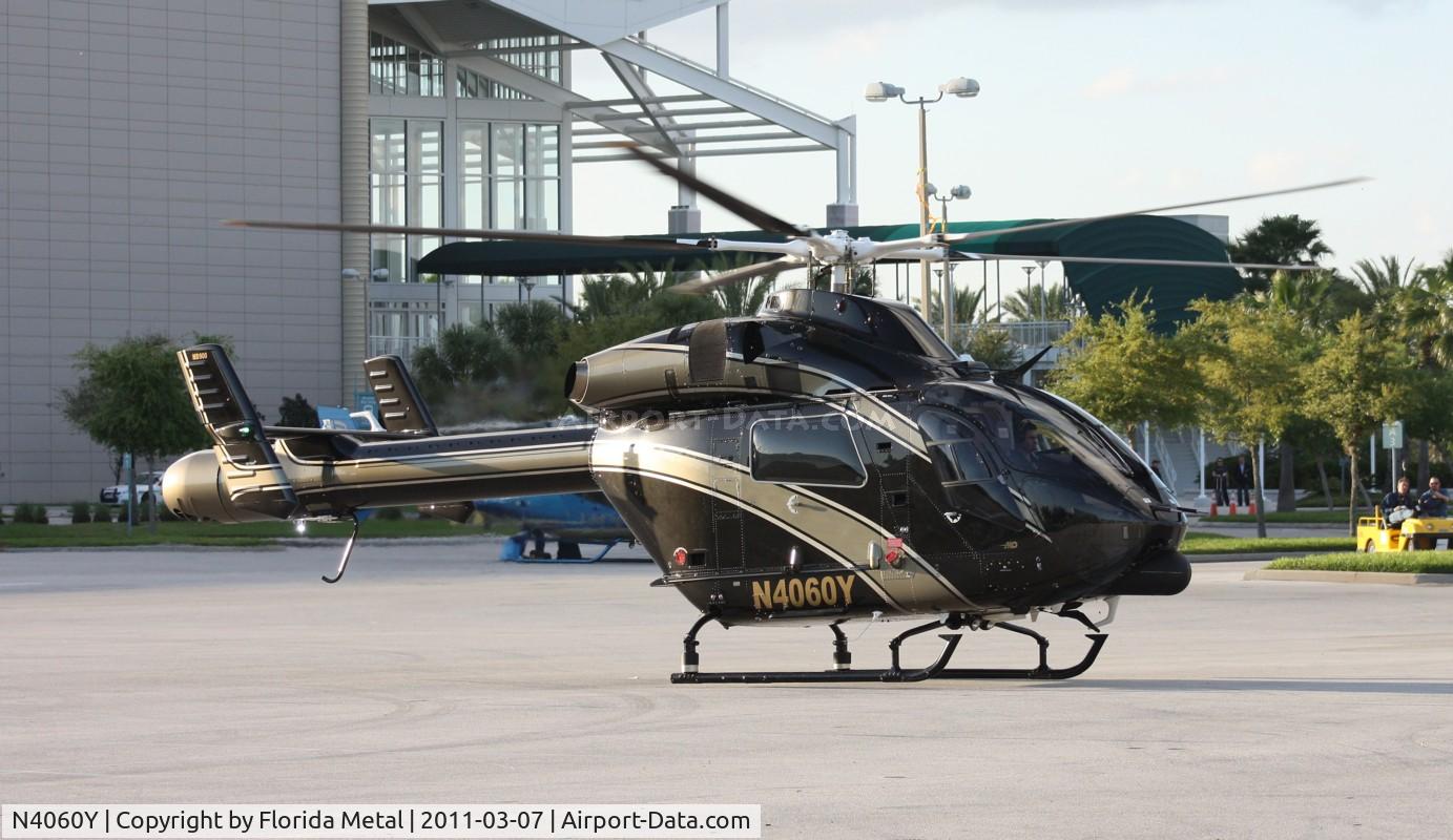 N4060Y, 2009 MD Helicopters MD-900 Explorer C/N 900-00136, MD 900 leaving Heliexpo Orlando