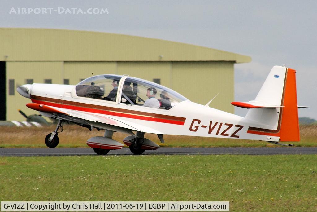 G-VIZZ, 1979 Sportavia-Putzer RS-180 Sportsman C/N 6018, visitor to the Cotswold Airshow