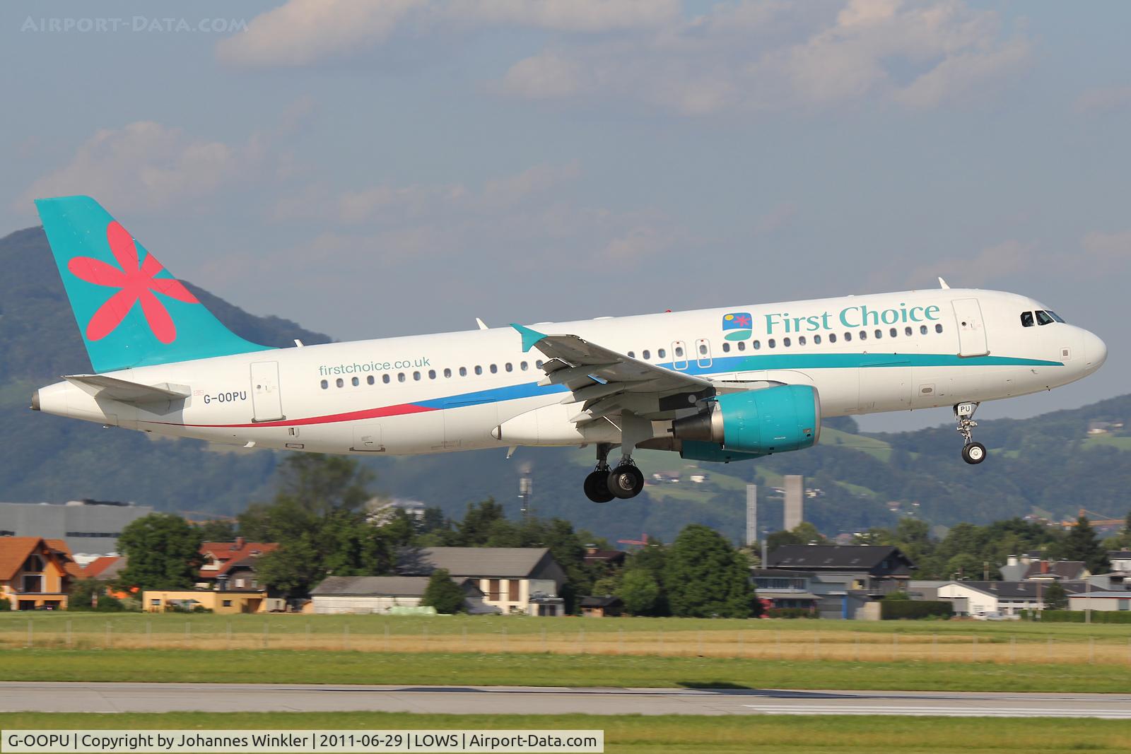 G-OOPU, 2001 Airbus A320-214 C/N 1637, Thomson A320