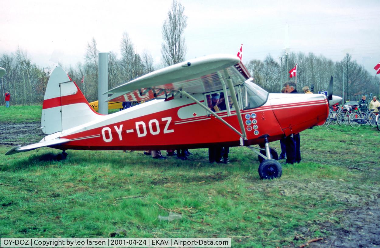 OY-DOZ, 1944 SAI KZ III C/N 42, OY-DOd. (boxereng.Continentalwith Z KZ-3 mo)Avedoere 24.4.01