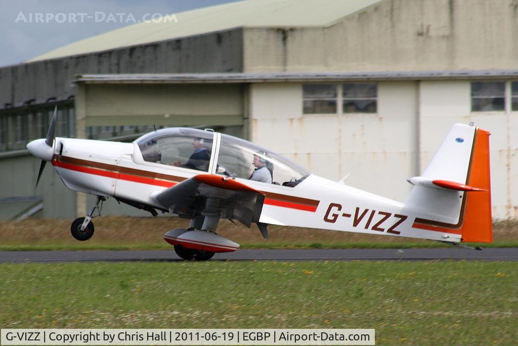 G-VIZZ, 1979 Sportavia-Putzer RS-180 Sportsman C/N 6018, visitor to the Cotswold Airshow