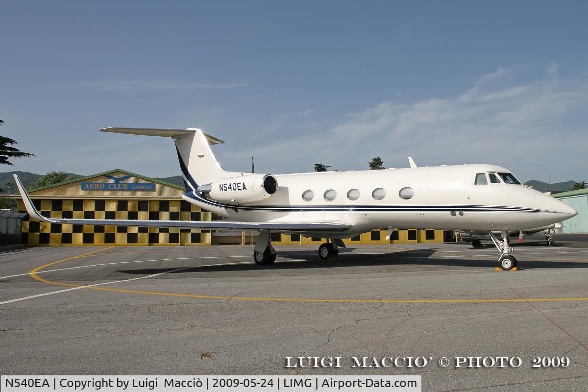 N540EA, 1975 Grumman G-1159 Gulfstream II C/N 174, LIMG  -  Villanova d'Albenga  -  Italy