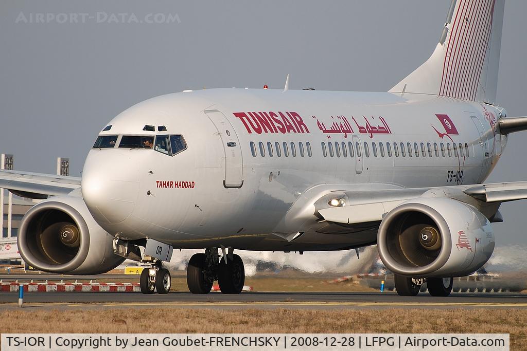 TS-IOR, 2001 Boeing 737-6H3 C/N 29502, Tunis Air aux //