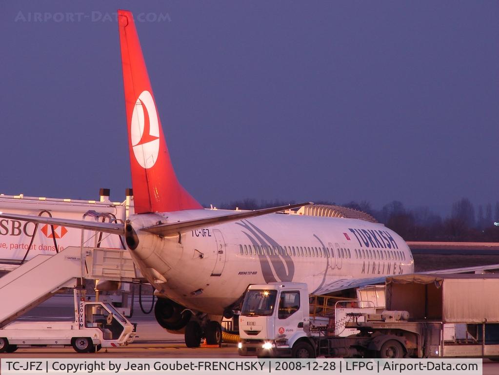TC-JFZ, 2000 Boeing 737-8F2 C/N 29784, Turkish at T1