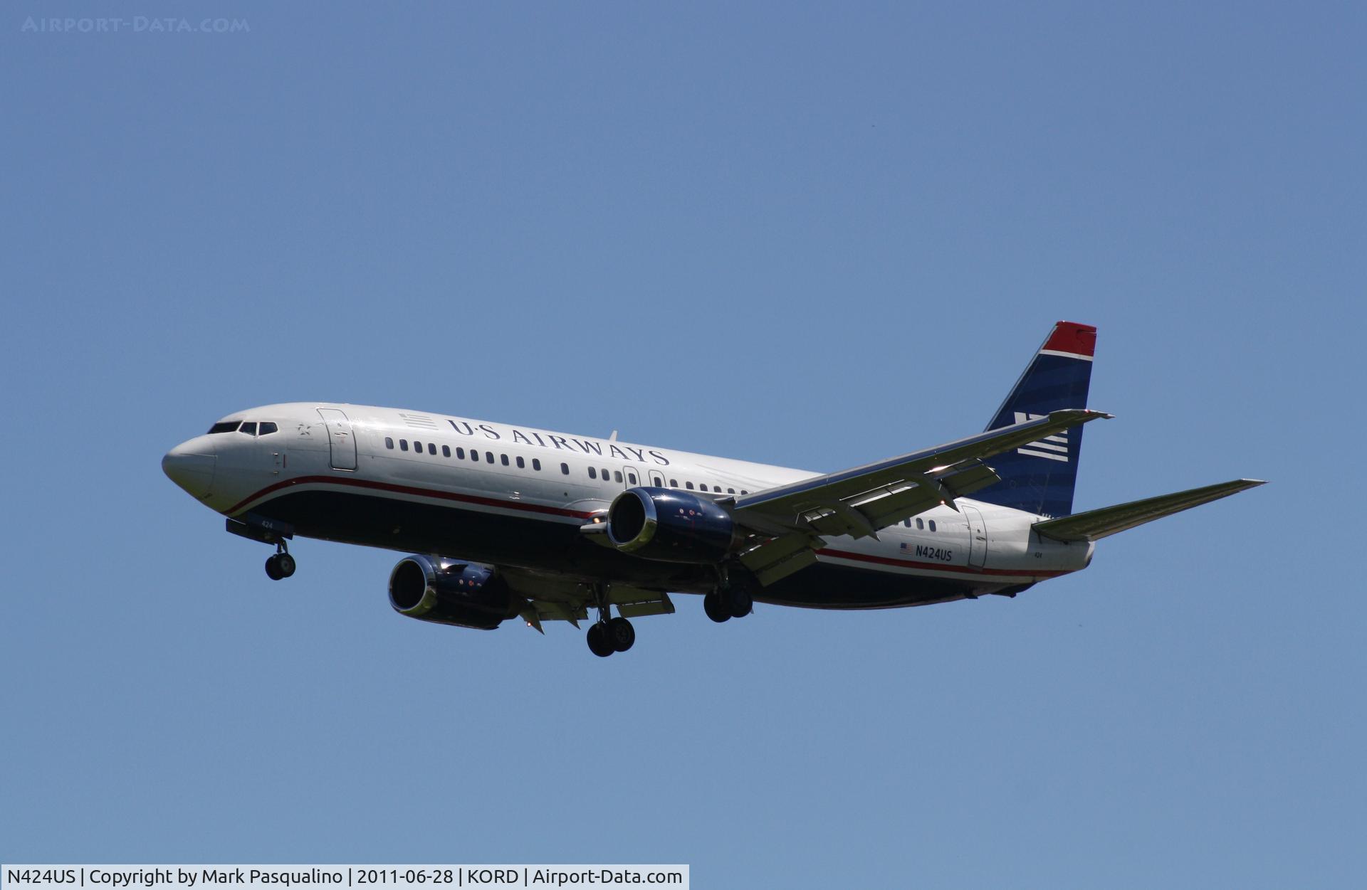 N424US, 1989 Boeing 737-401 C/N 23991, Boeing 737-400