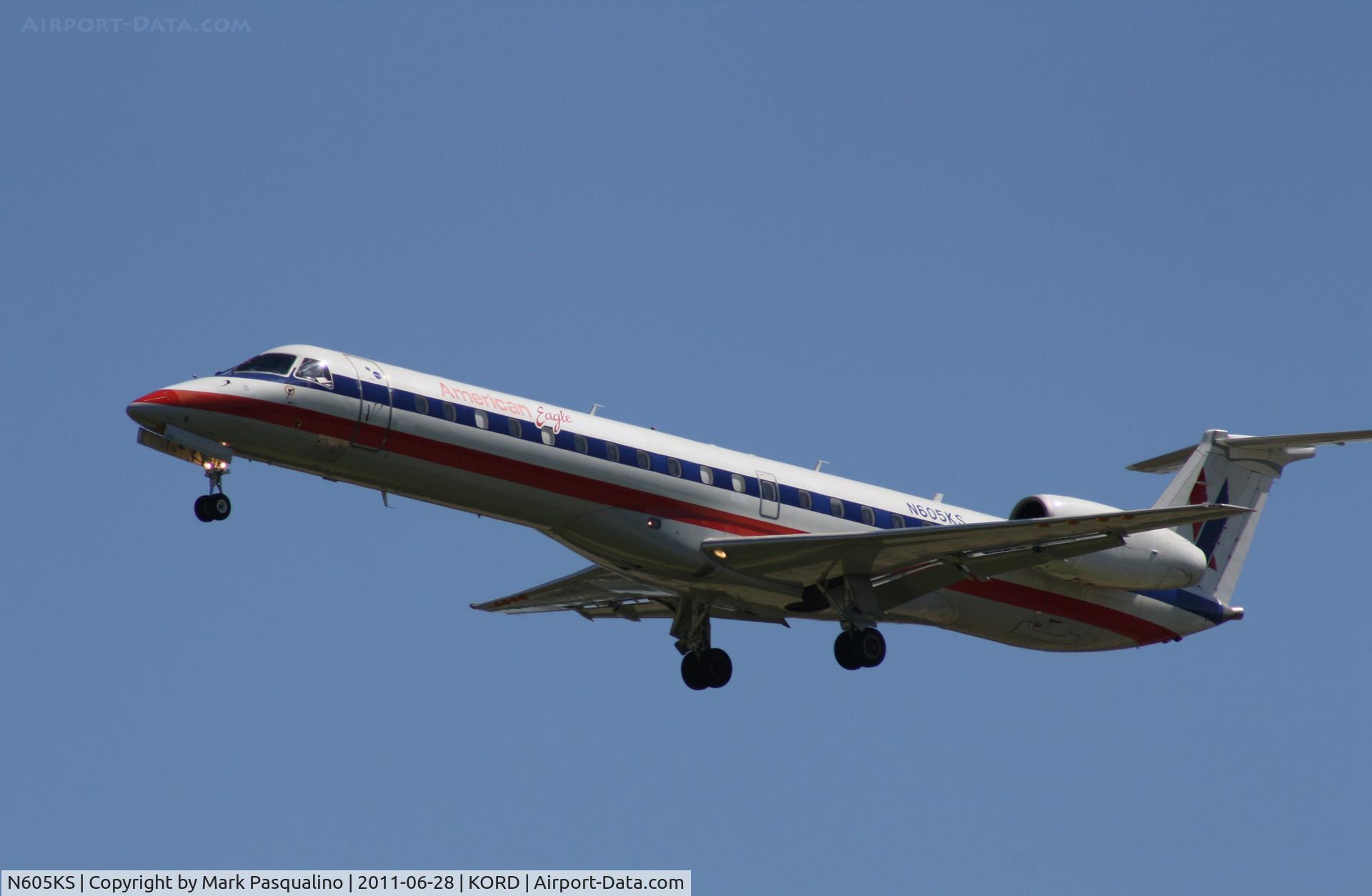 N605KS, 1998 Embraer ERJ-145LR (EMB-145LR) C/N 145059, EMB-145LR