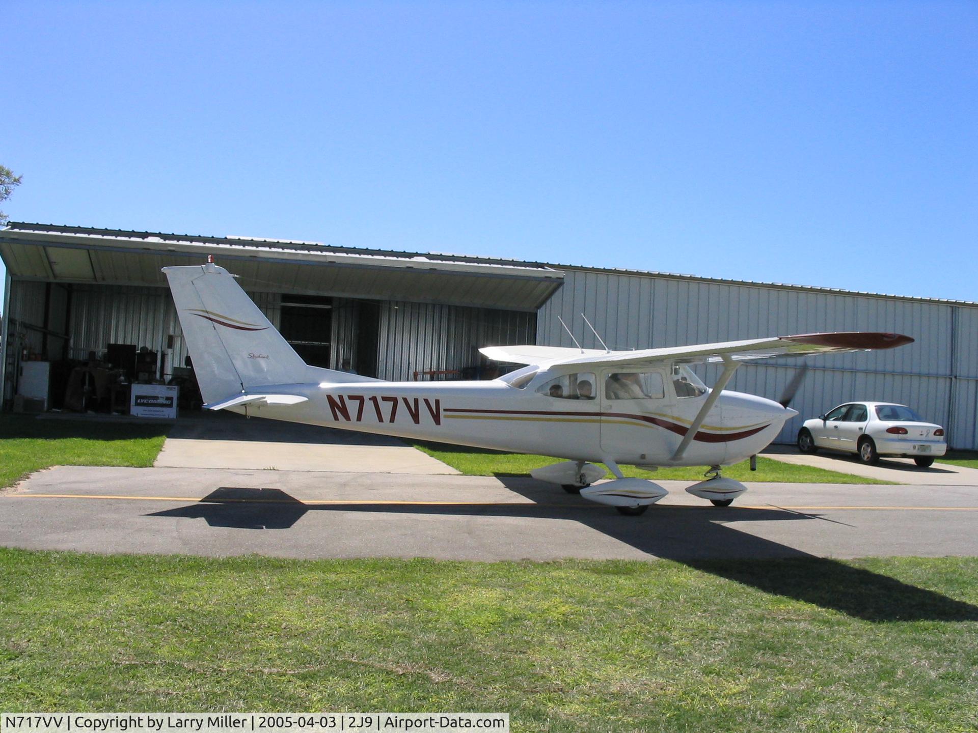 N717VV, 1964 Cessna 172F C/N 17252246, This is a pic after the new installation of an airplains conversion to a 180 hp. IO 360 lycoming