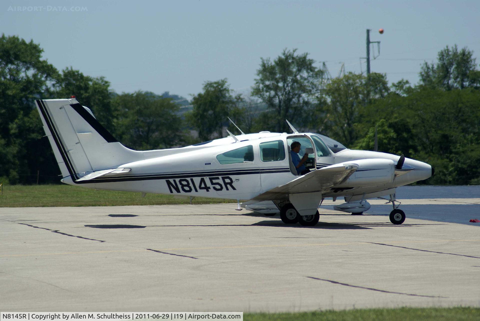 N8145R, 1974 Beech 95-B55 (T42A) Baron C/N TC-1743, 1974 Beech 95-B55 (T42A)