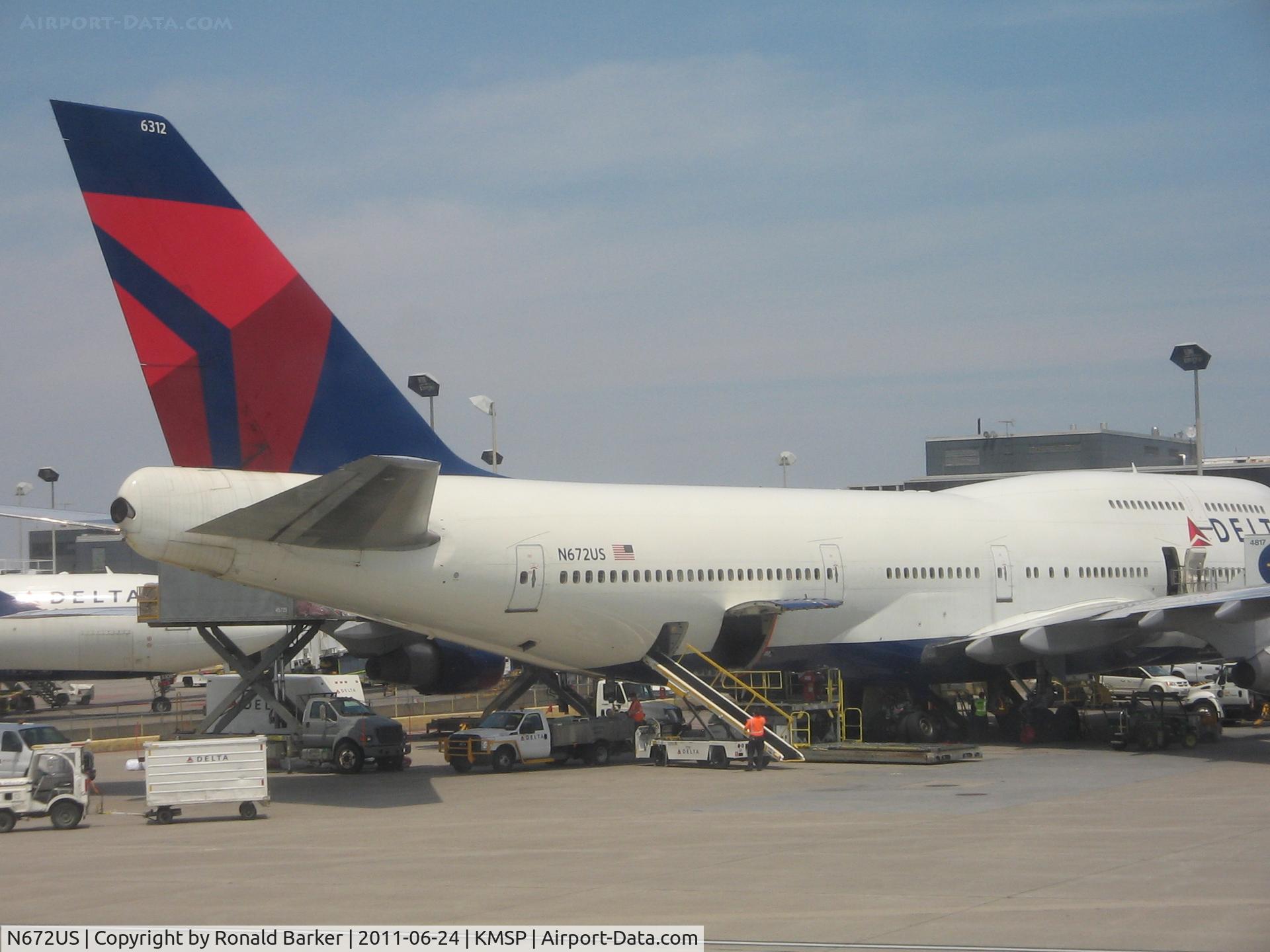 N672US, 1999 Boeing 747-451 C/N 30267, MN-ST Paul