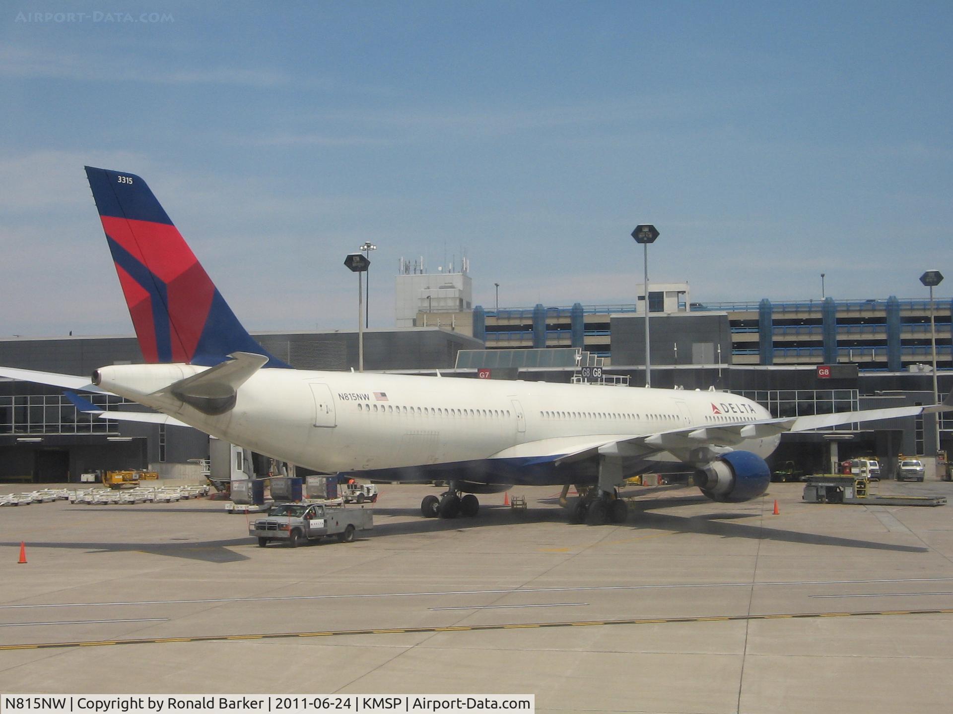 N815NW, 2007 Airbus A330-323X C/N 0817, MN-St Paul