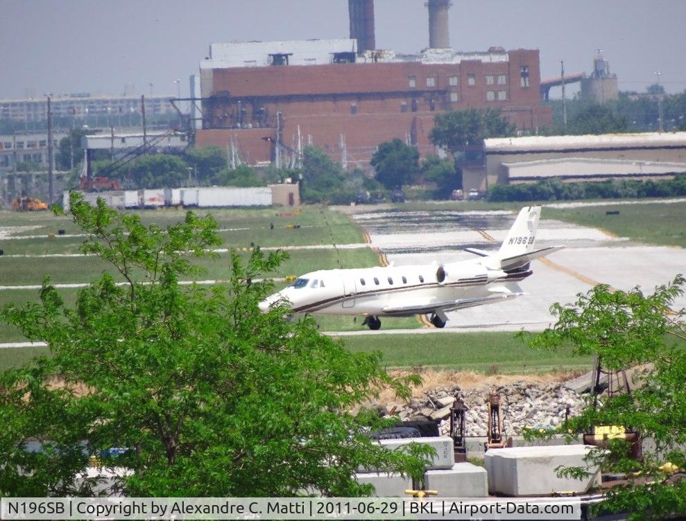 N196SB, 2004 Cessna 560XL C/N 560-5513, In Cleveland, OH