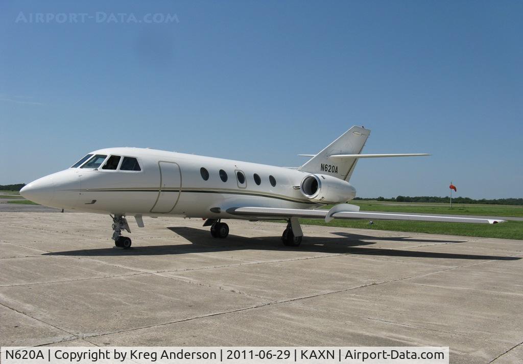 N620A, 1979 Dassault Falcon 20-5 (Mystere) C/N 412, Dassault Falcon 20 on the ramp.