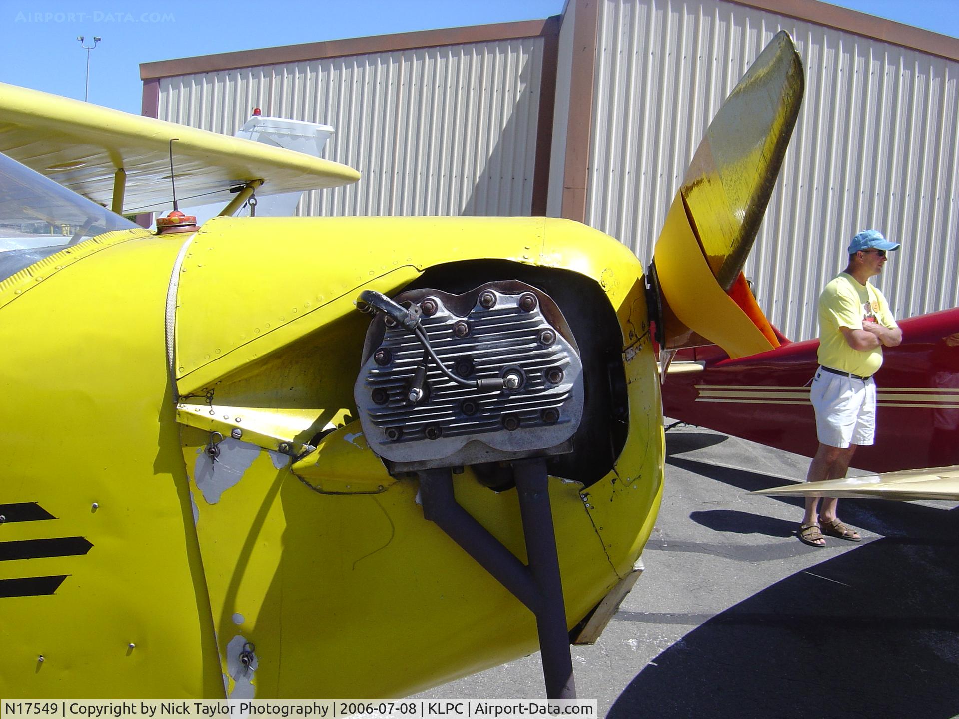 N17549, 1936 Piper J-2 C/N 1049, On display at the Lompoc Piper Cub Fly in