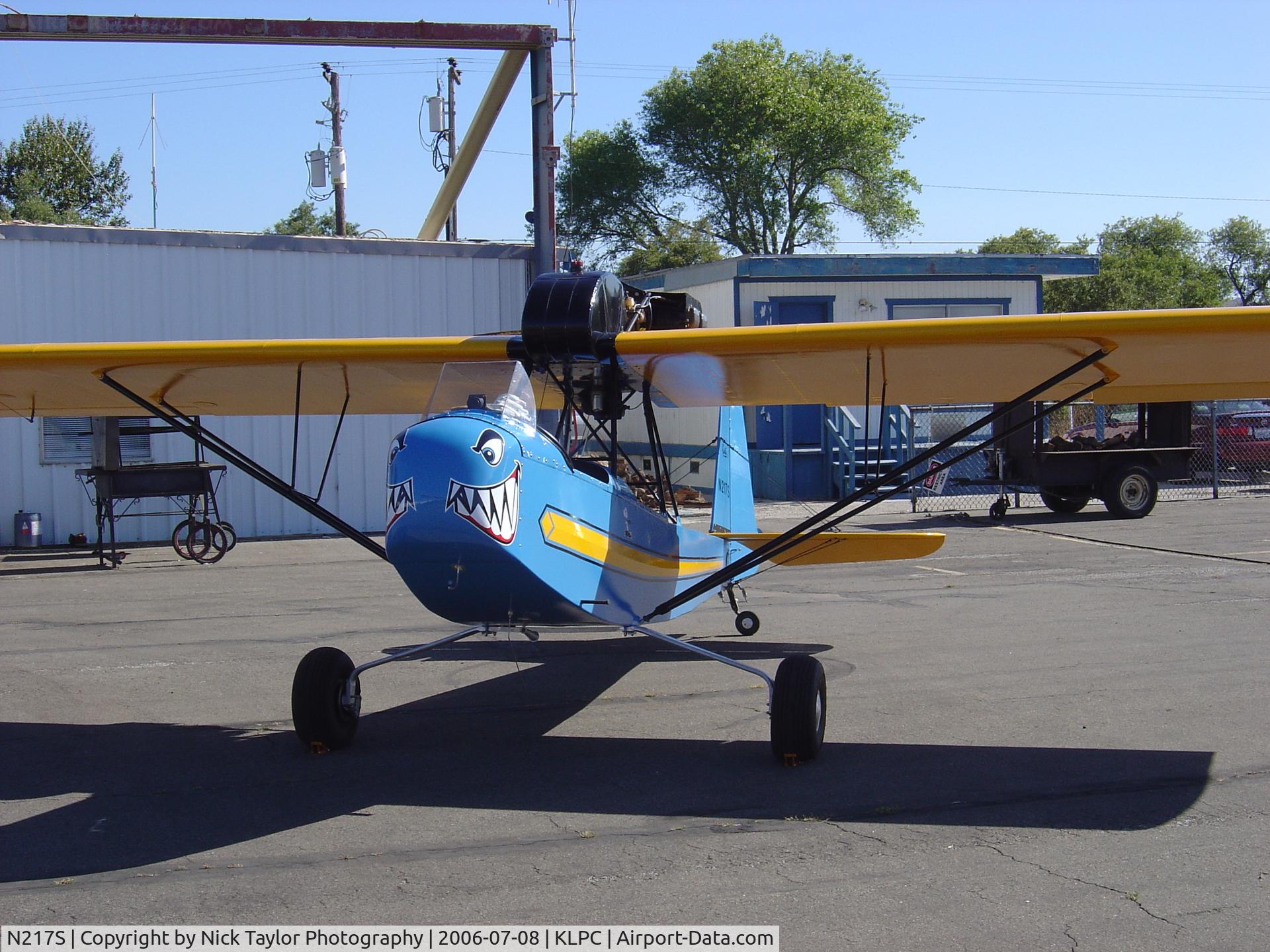 N217S, 2003 Curtiss-Wright JR CW1 Replica C/N 05, On display at the Lompoc Piper Cub Fly in