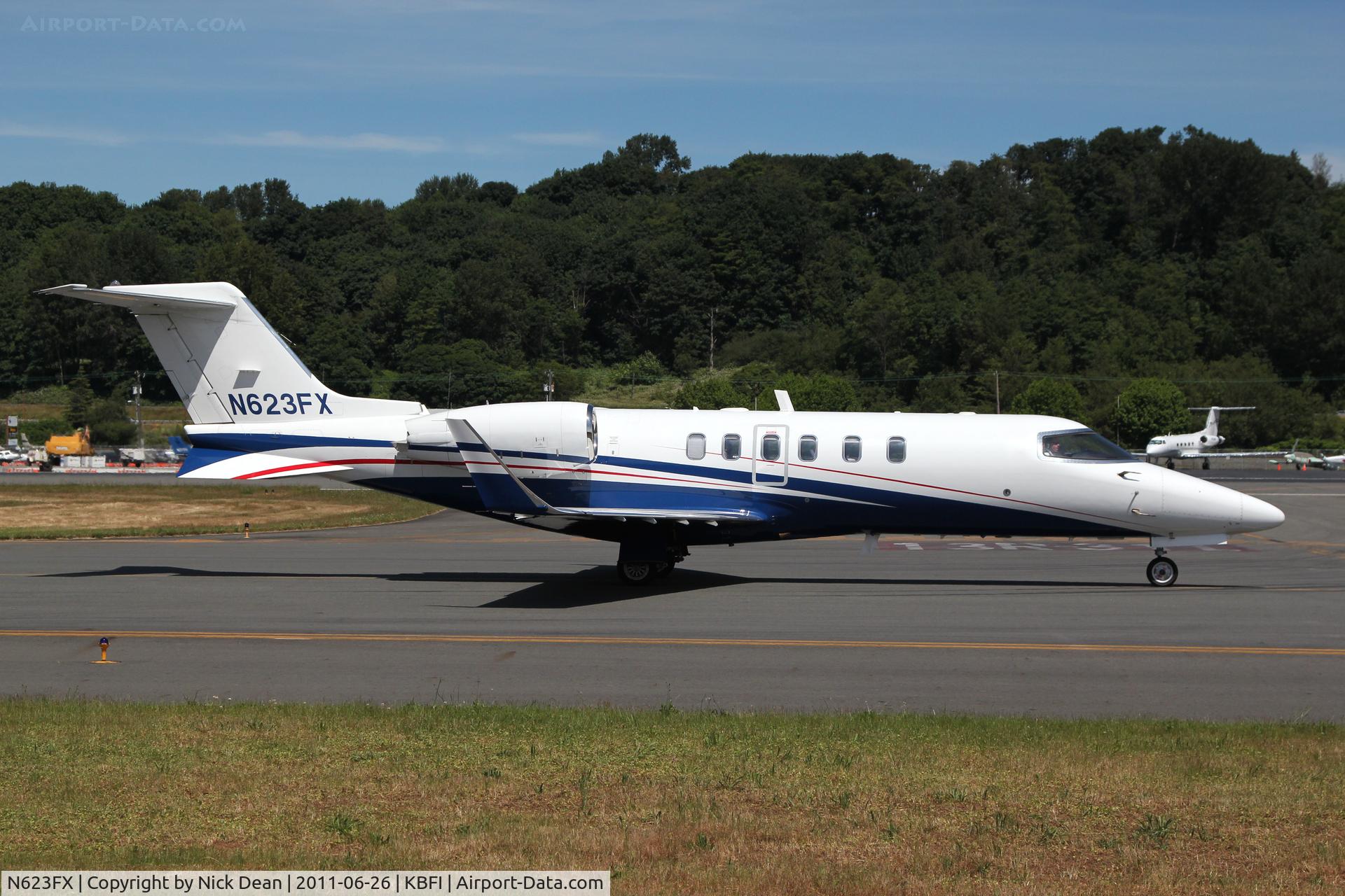N623FX, 2008 Learjet Inc 45 C/N 2099, KBFI/BFI