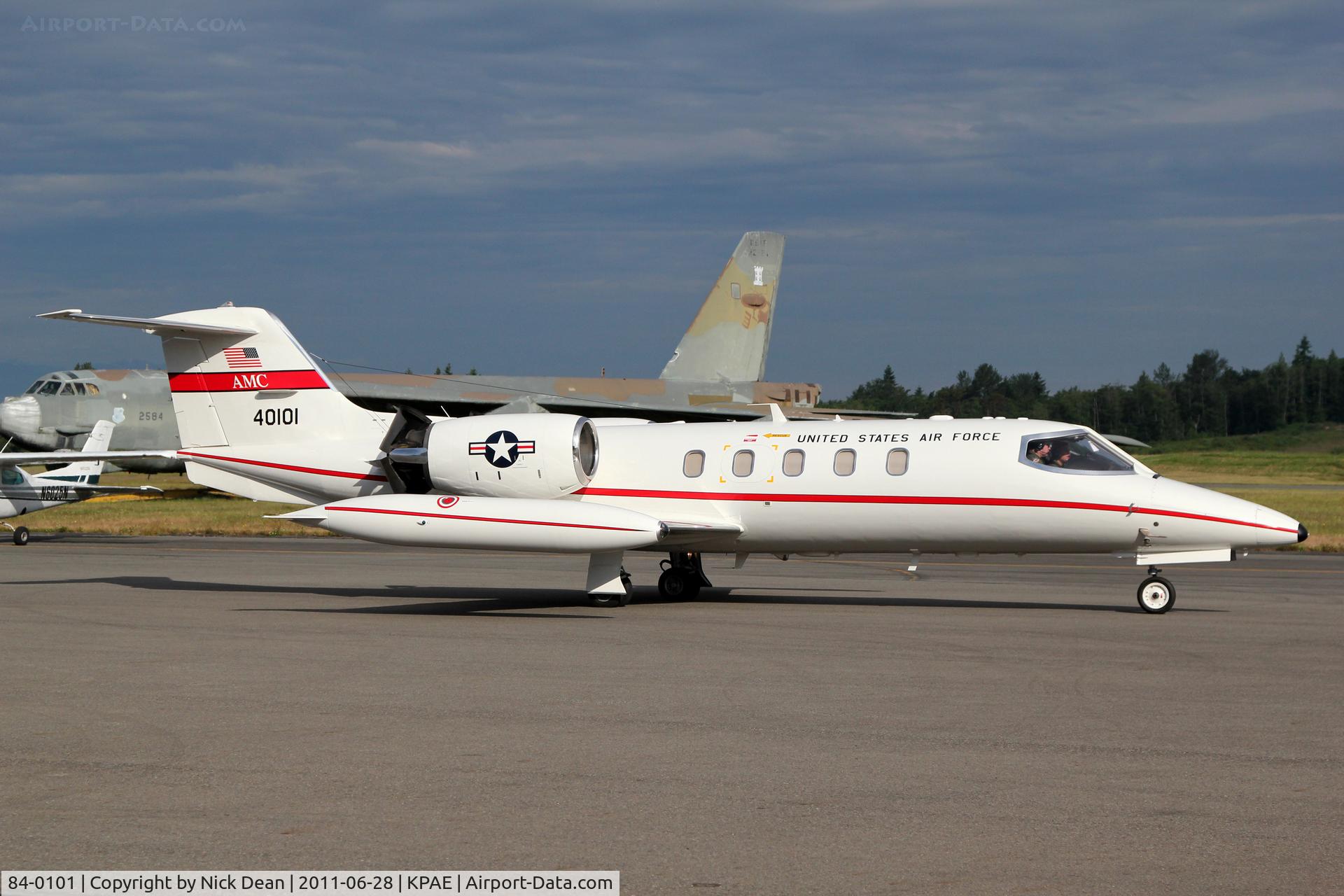 84-0101, 1984 Gates Learjet C-21A C/N 35A-547, KPAE/PAE