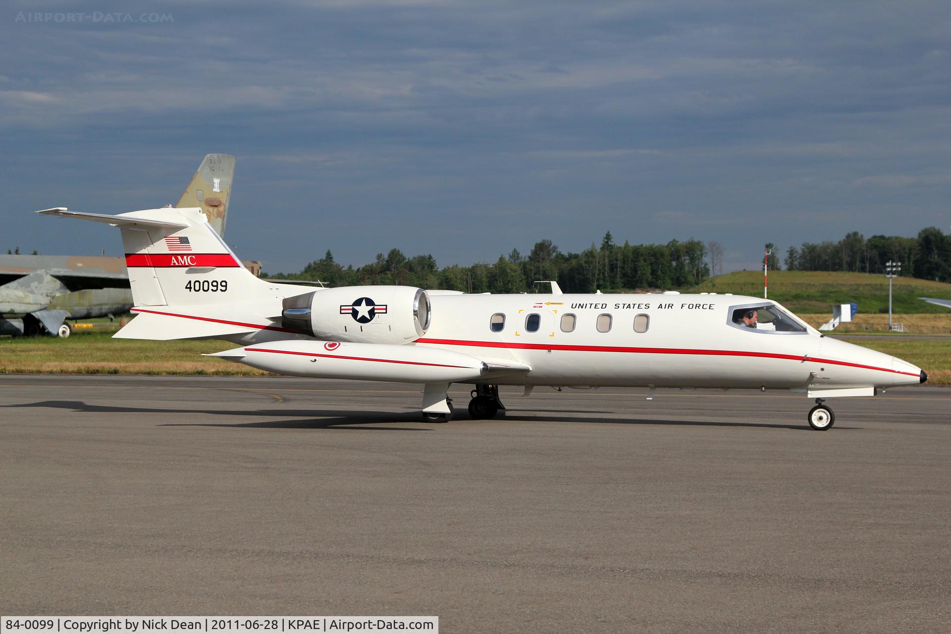 84-0099, 1984 Gates Learjet C-21A (35) C/N 35A-545, KPAE/PAE