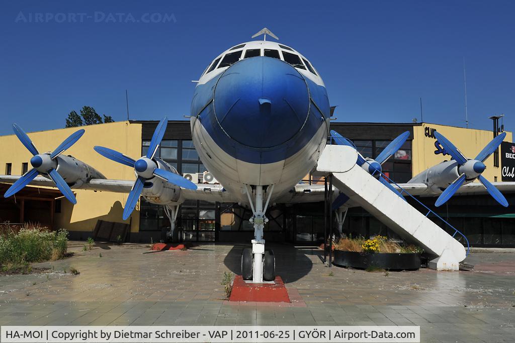 HA-MOI, Ilyushin Il-18D C/N 187010002, ex Malev Ilyushin 18